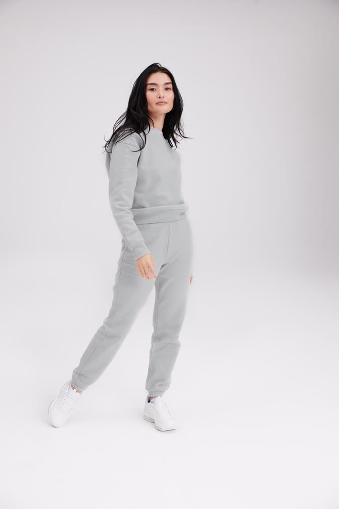 Girlfriend Collective Vapor Classic Sweatshirt and Classic Jogger
