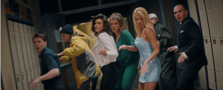 Nina Dobrev and Sarah Barrable-Tishauer | Degrassi: Next Generation Cast in Drake's "I'm Upset ...