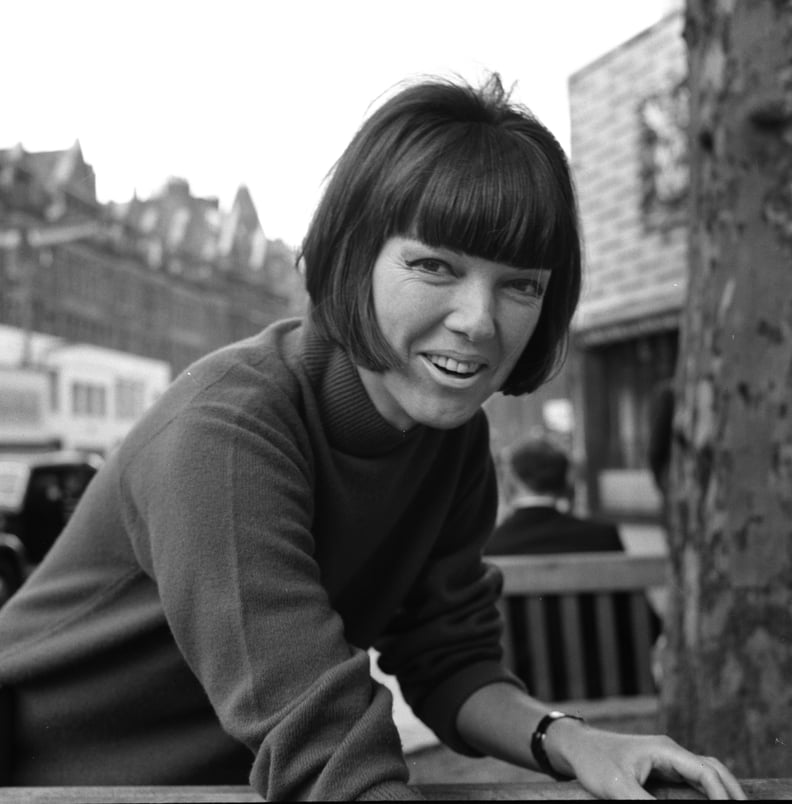 玛丽定量,时装设计师和专家,照片摄于伦敦,1962年9月18日。(图片由汤米Lea / Mirrorpix /盖蒂图片社)
