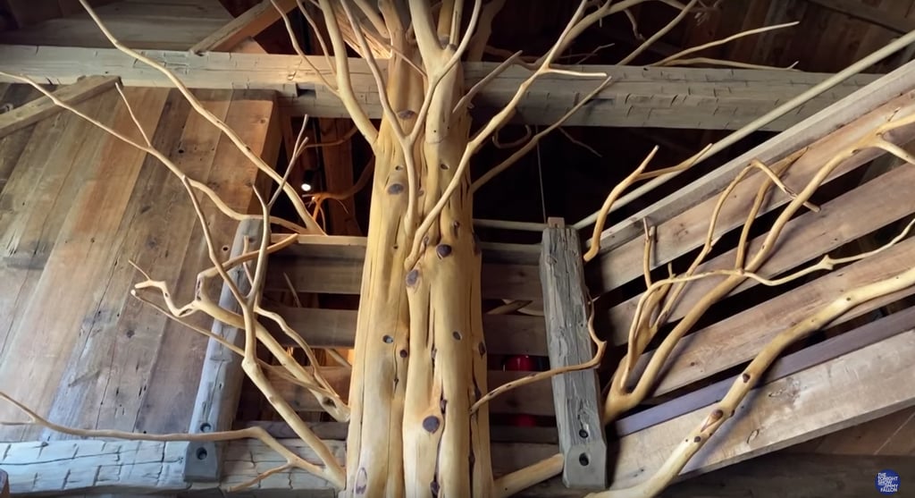 His Home Really Is Like a Treehouse!