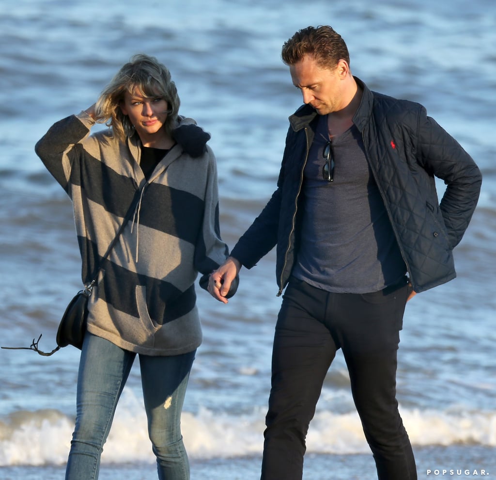 Taylor Swift and Tom Hiddleston With His Mom in the UK