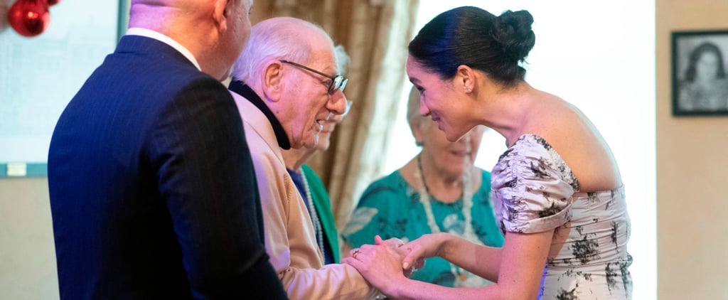 Meghan Markle With Elderly Fans Pictures