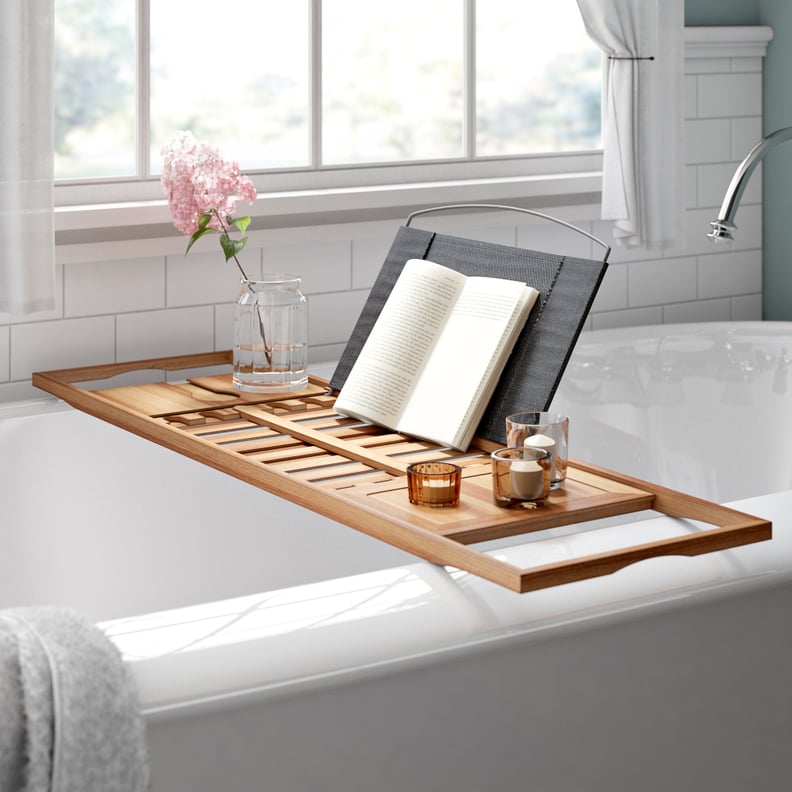 Rebrilliant Gardner Bamboo Bath Caddy