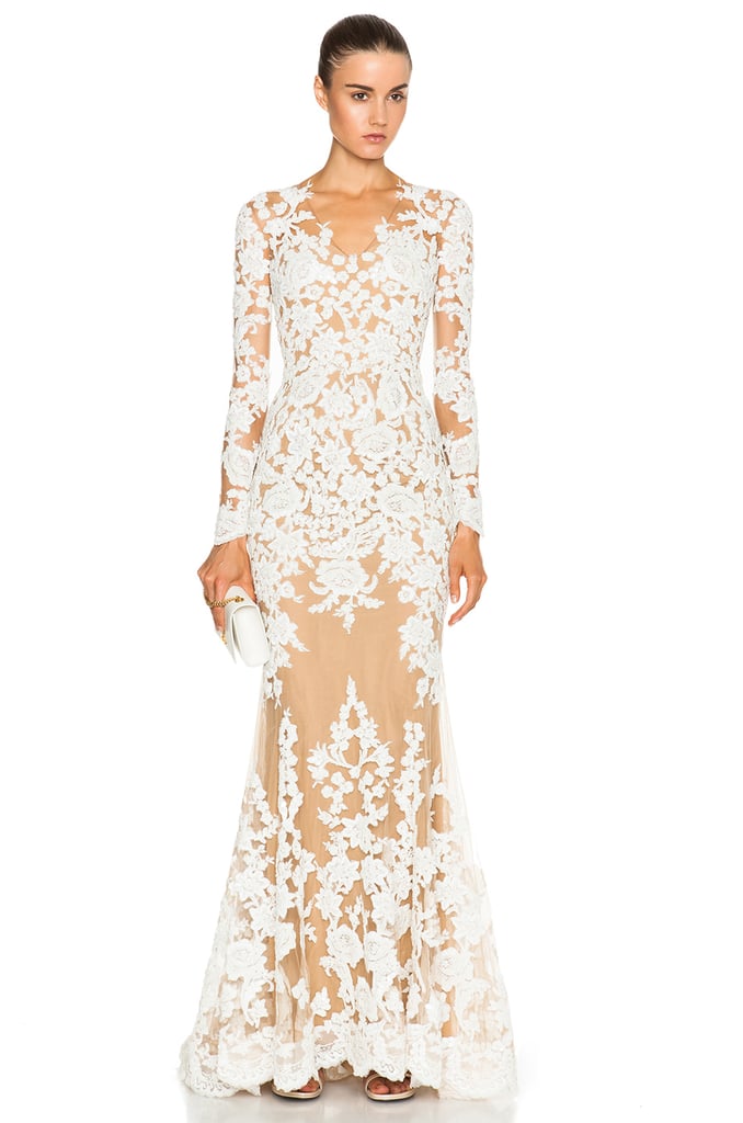 Zuhair Murad Lace Mermaid Gown ($9,619, sold out)