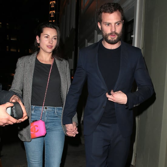 Jamie Dornan and Amelia Warner Out in London Jan. 2018