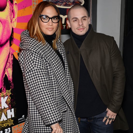 Jennifer Lopez and Casper Smart at Rock the Kasbah Premiere