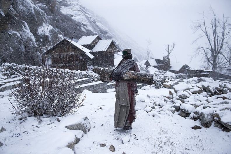 People, Third Place — Remote life at -21 degree