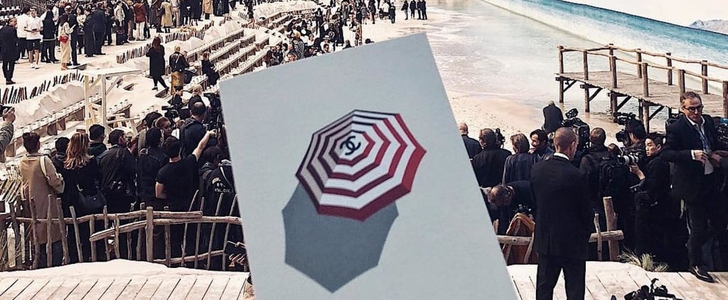 Karl Lagerfeld Moved the Beach to Paris For the Latest Chanel Show, Lifeguards, Waves, and All