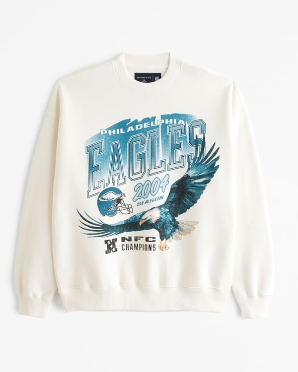 Abercrombie NFL Graphic Crew Sweatshirt