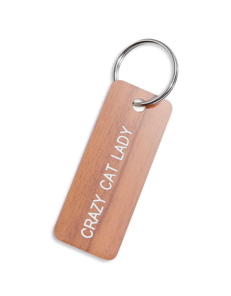 Various Keytags LLC Crazy Cat Lady Keytag ($15)
