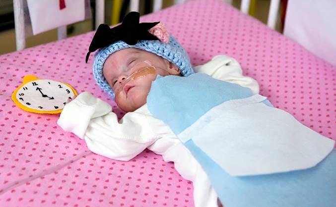 NICU Babies in Halloween Costumes 2016