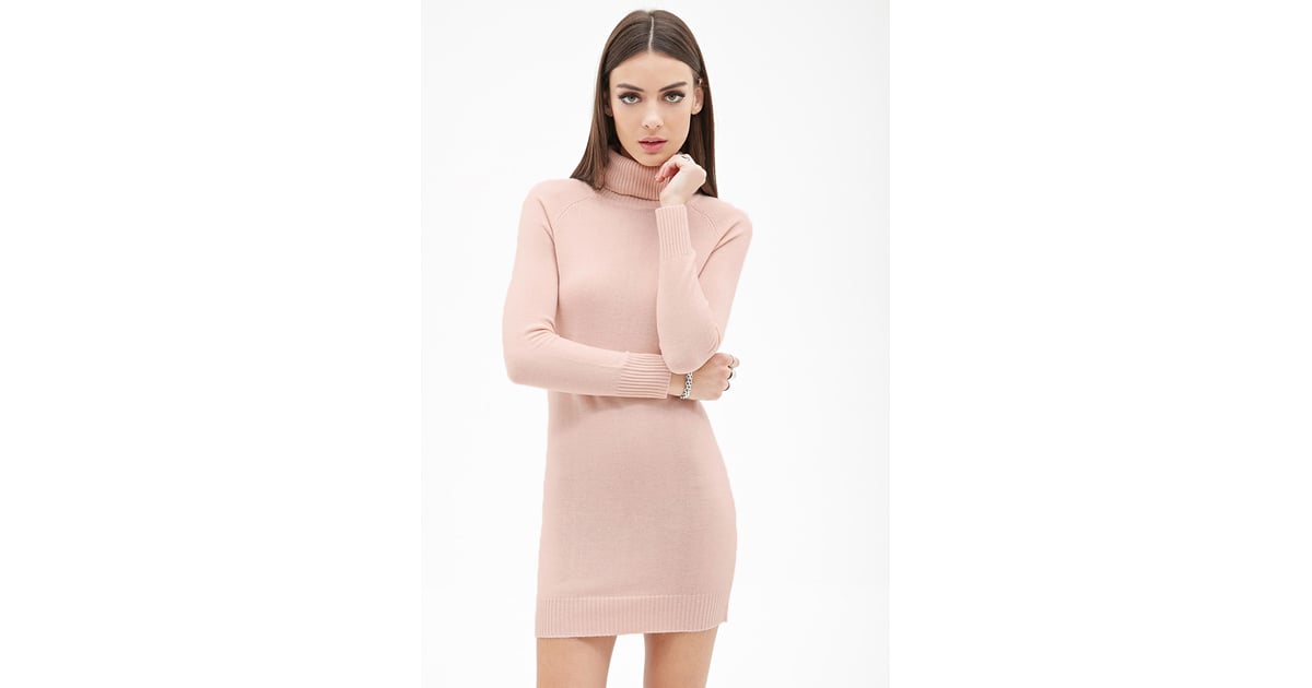 forever 21 white sweater dress