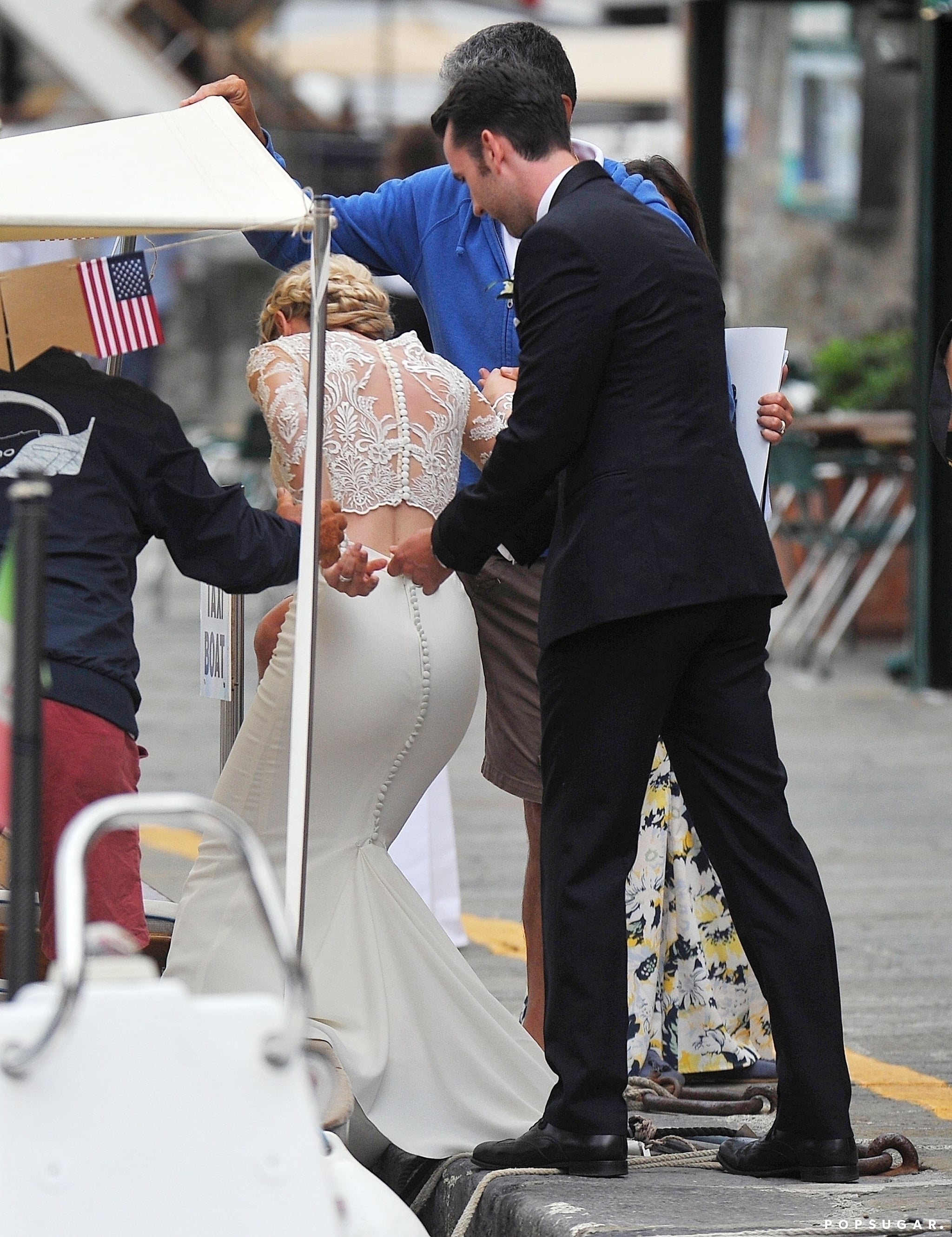 Matthew Lewis And Angela Jones Wedding Pictures Popsugar Celebrity