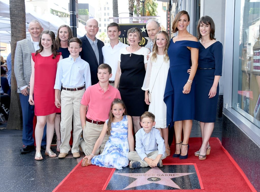 Jennifer Garner and Kids at Hollywood Star Ceremony 2018