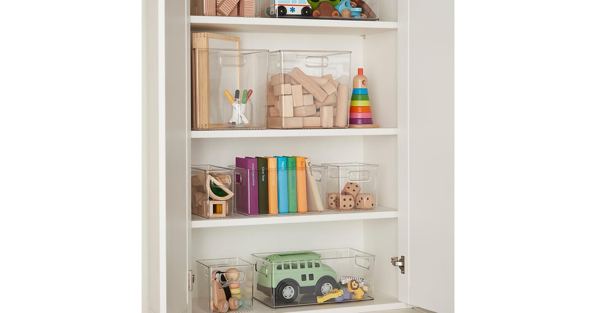 iDesign Linus Clear Storage Bins Shop the Kids Products from Get