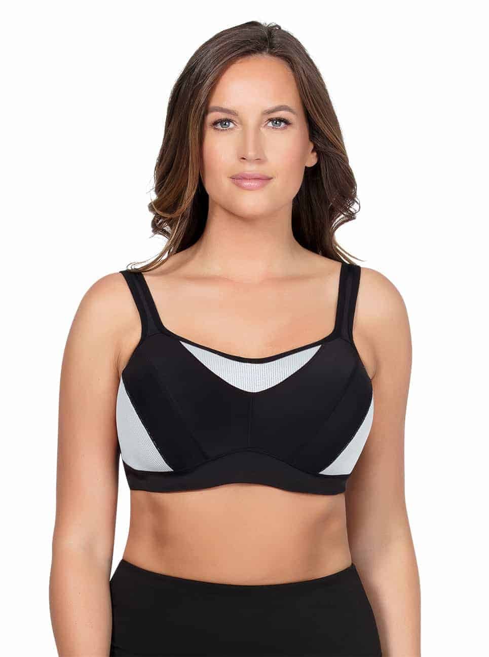 Anita Active Light and Firm Wire-Free Sports Bra 32A, Black at   Women's Clothing store: Sports Bras