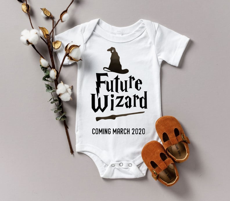 Harry Potter Baby Announcement Onesie