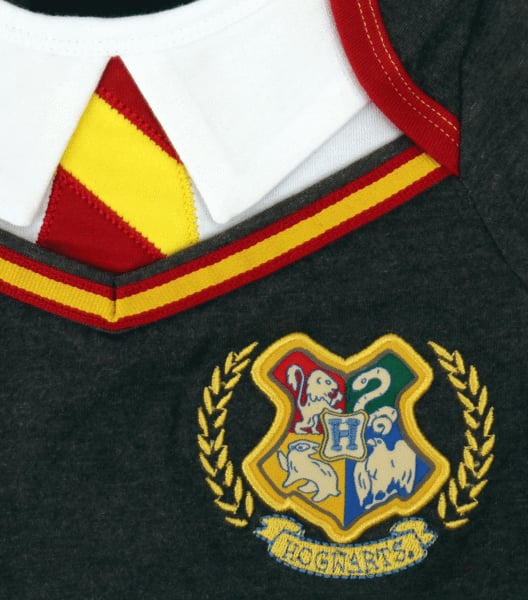 Hogwarts Uniform Baby Grow