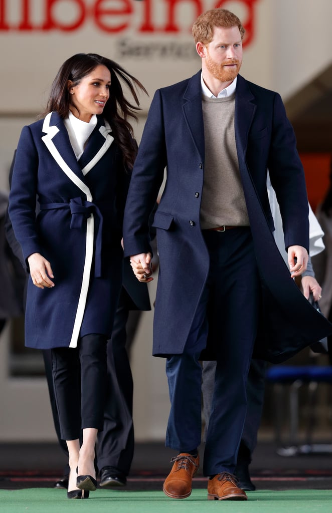 Prince Harry and Meghan Markle in England in 2018