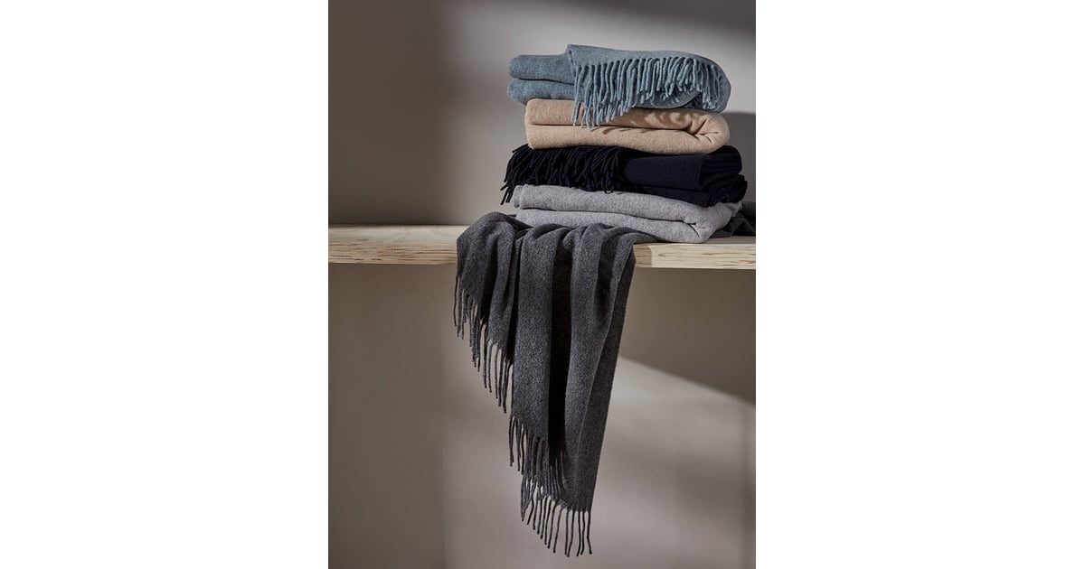 John Lewis & Partners Plain Wool Throw The Best Autumn HomeDecor Pieces From John Lewis