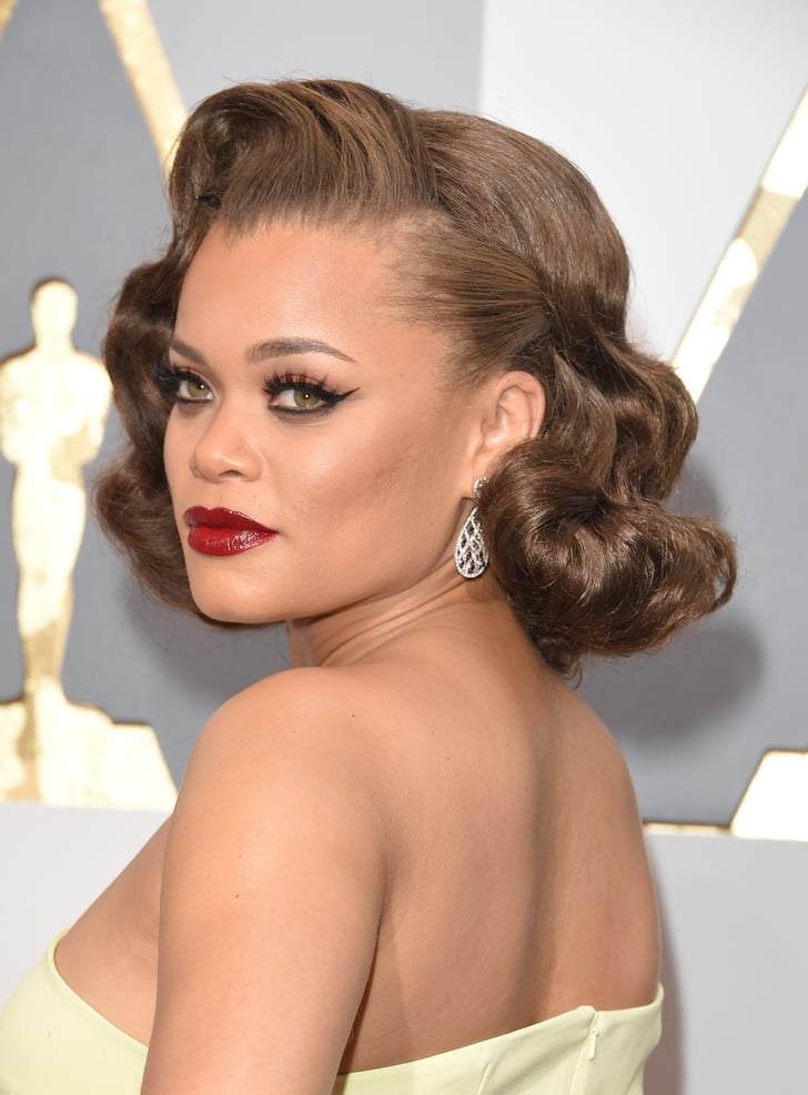 Andra Day, 2015 | The Best Oscars Hairstyles of All Time | POPSUGAR Beauty Photo 29