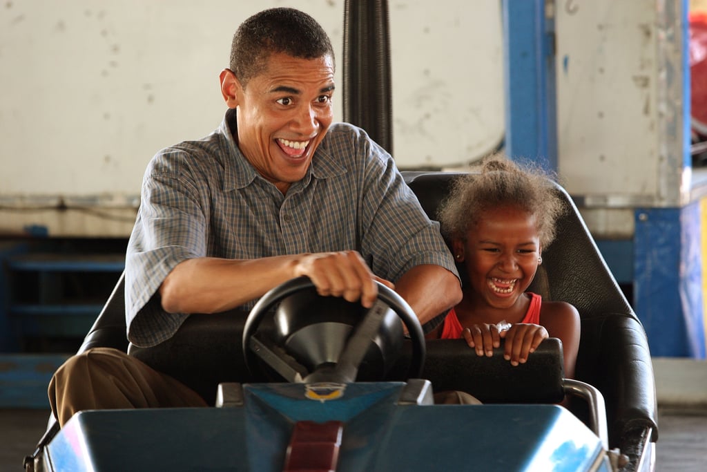 Barack Obama Cute Moments With Sasha and Malia