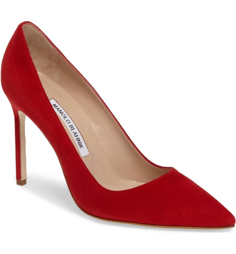 Manolo Blahnik BB Pointy Toe Pump
