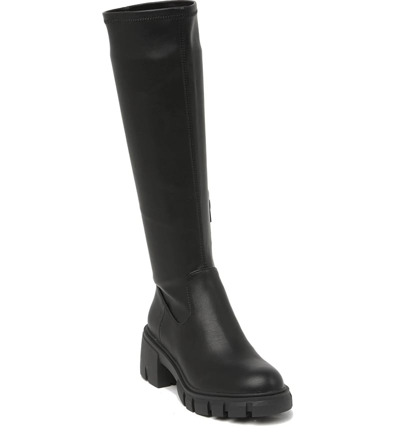 Knee-High Black Boots: Steve Madden Higher Knee High Boot