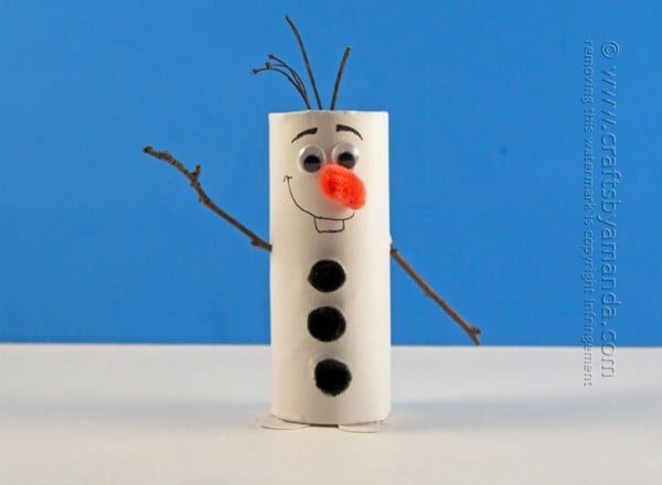 Cardboard Tube Olaf