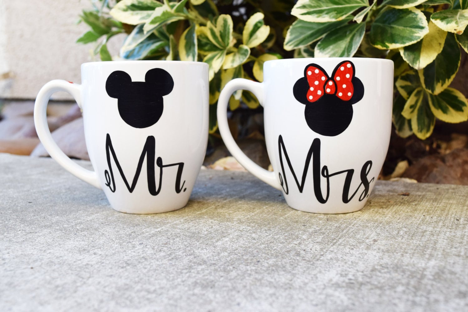 Disney Couples Cups, Disney Coffee Cups