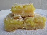 Macadamia Coconut Lemon Bars