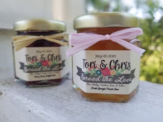 Jams With Personalized Labels