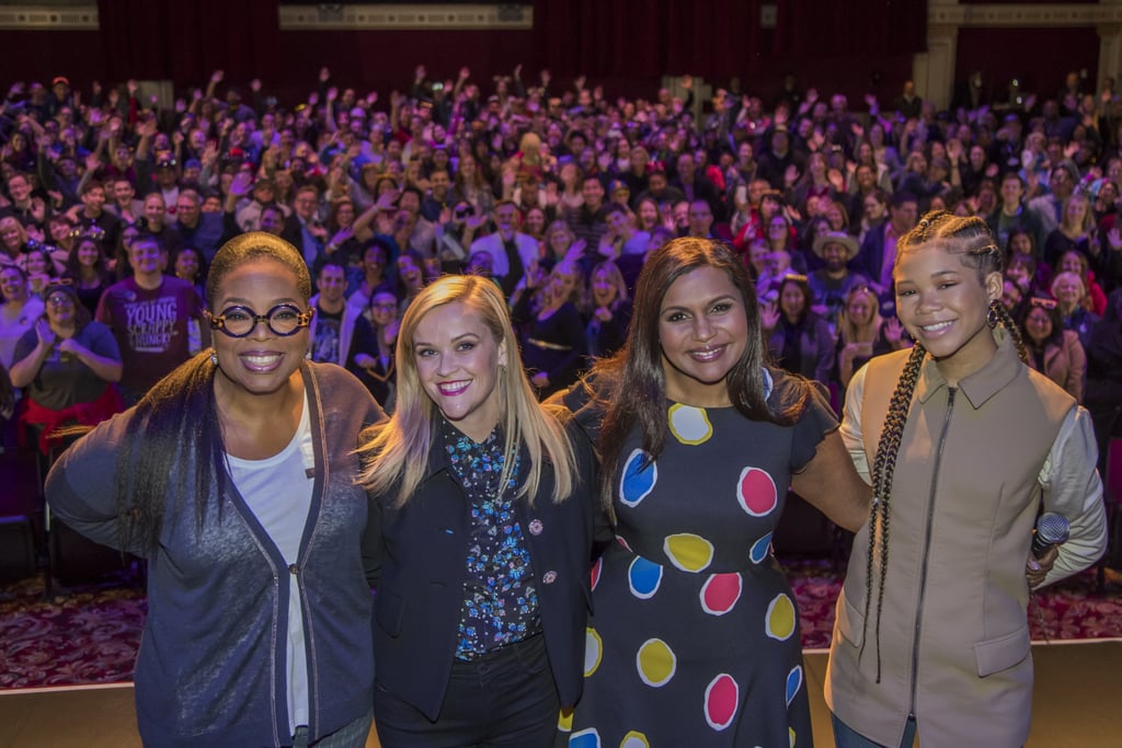 A Wrinkle in Time Cast at Disneyland 2018