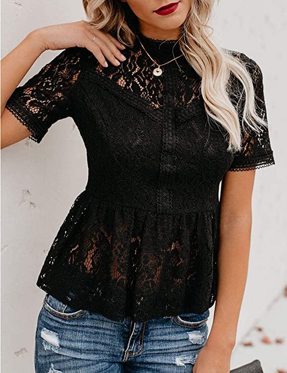 Tobrief Lace Blouse | Best Amazon Clothes For Women Under $50 | Fall ...