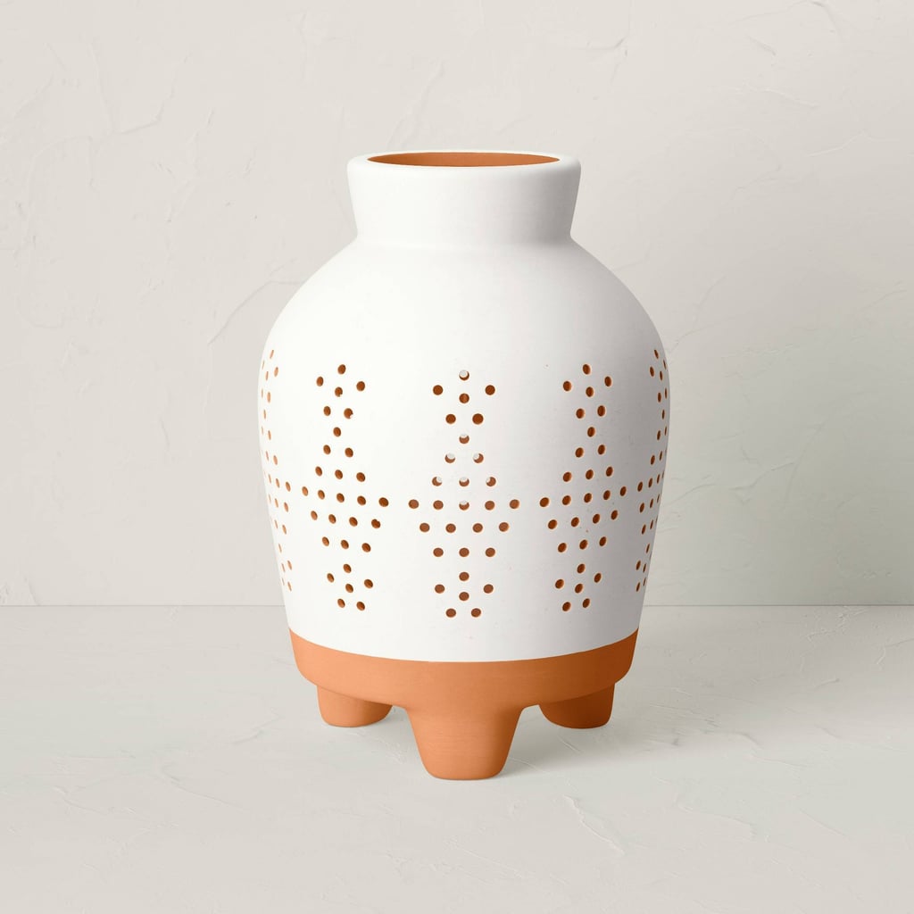 A Terracotta Candle Holder: Opalhouse x Jungalow Terracotta Outdoor Lantern Candle Holder