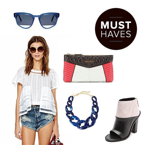 What's on our end-of-Summer shopping list? A healthy mix of pieces to keep cool — a swimsuit from a just-discovered designer — and accessories to help with the transition to Fall, like open-toe booties and slogan sweatshirts. Let POPSUGAR Fashion help you find all the pieces worthy of a spot in your closet.