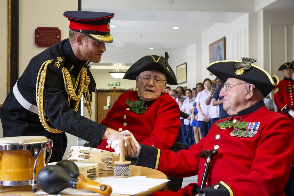 Prince Harry at the Founder's Day Parade June 2019