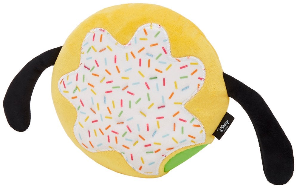 Pluto Donut Plush Squeaky Dog Toy
