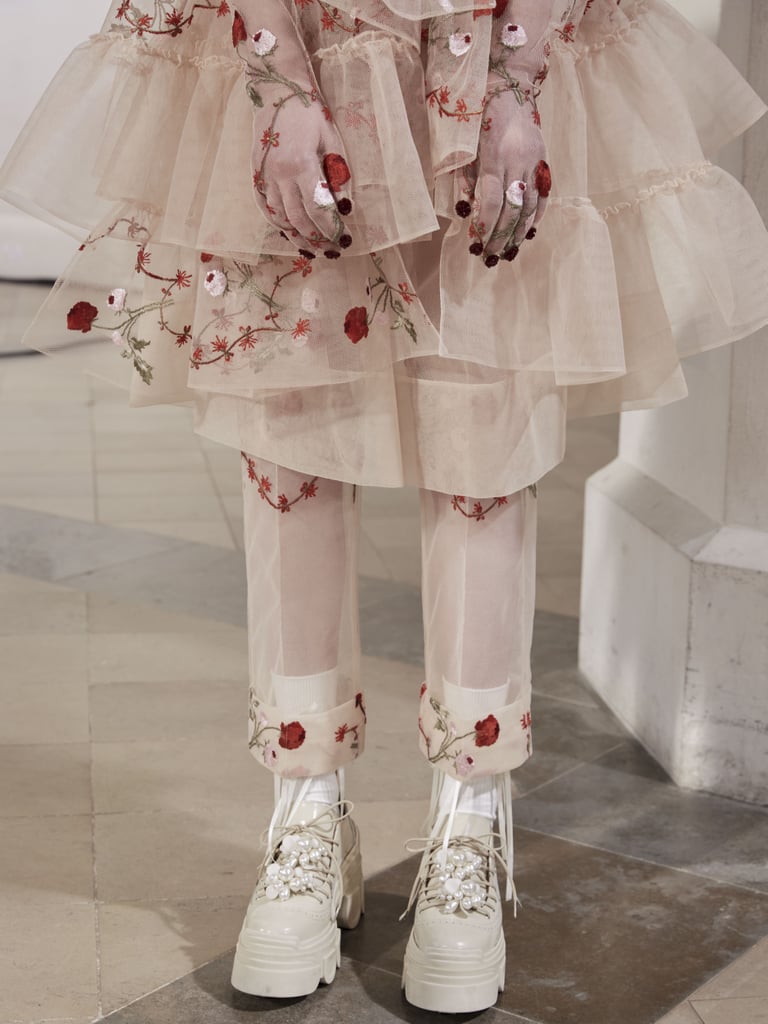 Simone Rocha Autumn 2021 Features Patchwork and Regencycore