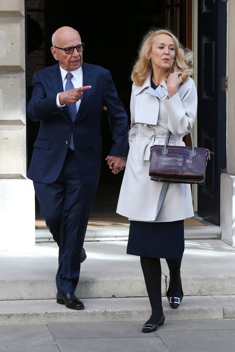 Jerry Hall and Rupert Murdoch's Wedding | PS Fashion