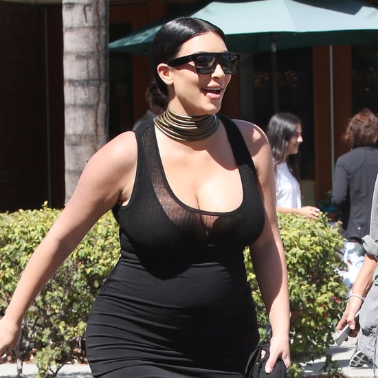Kim Kardashian's Baby Bump in LA August 2015 | Pictures