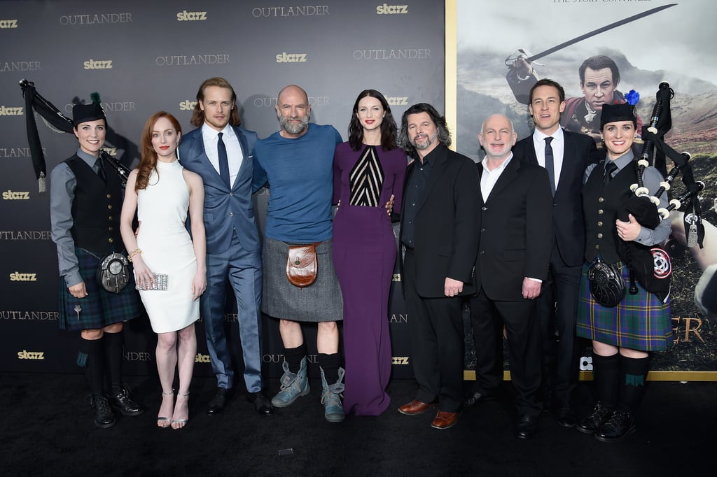 The cast gathered for an epic group photo.