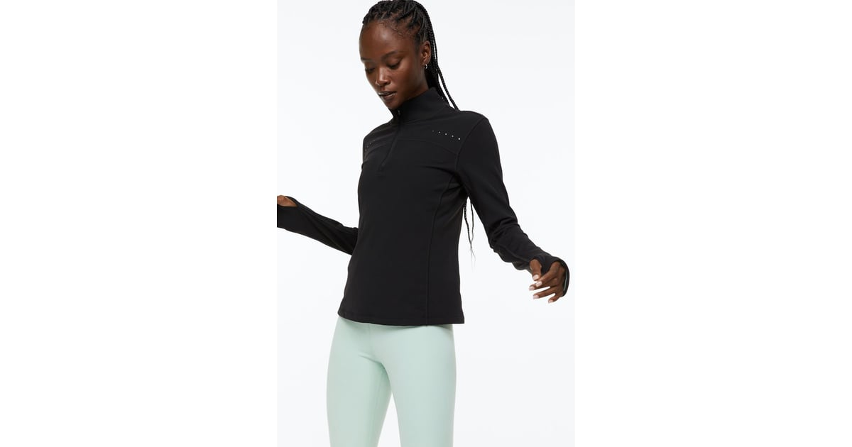 Best ColdWeather Workout Clothes H&M DryMove™ Warm Running Top Best