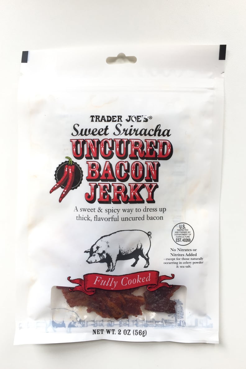 Sweet Sriracha Uncured Bacon Jerky ($5)