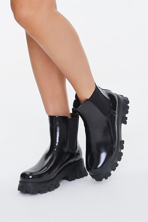 Forever 21 Platform Chelsea Boots