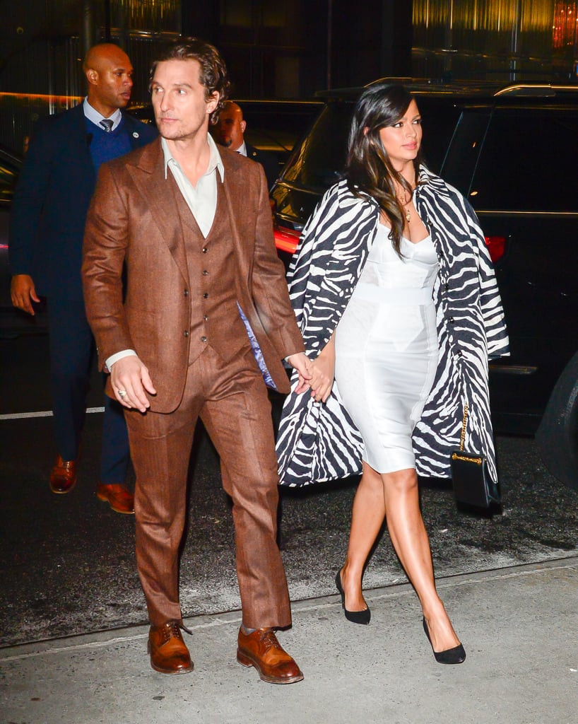 Matthew McConaughey and Camila Alves at Serenity Screening