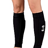 Wearable Weights Weighted Black Workout Compression Leg Sleeves