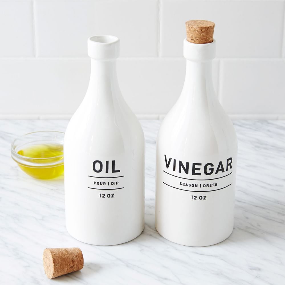 West Elm Utility Oil & Vinegar Set