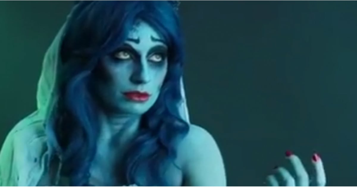 Tim Burton Halloween Makeup Diy Popsugar Beauty