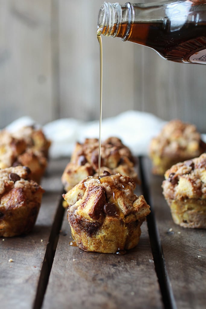 Cinnamon Chocolate Chip French Toast Muffins